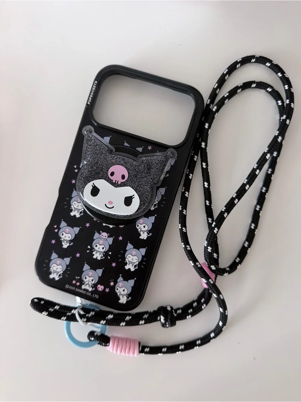 Sanrio Hello Kitty Red & Kuromi Black Phone 17 Pro Max Cases